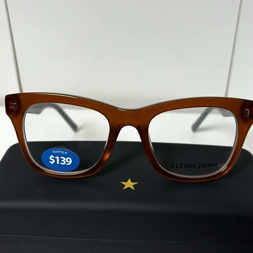 ☀️NWT Elton John Fashion Glasses Chaperone